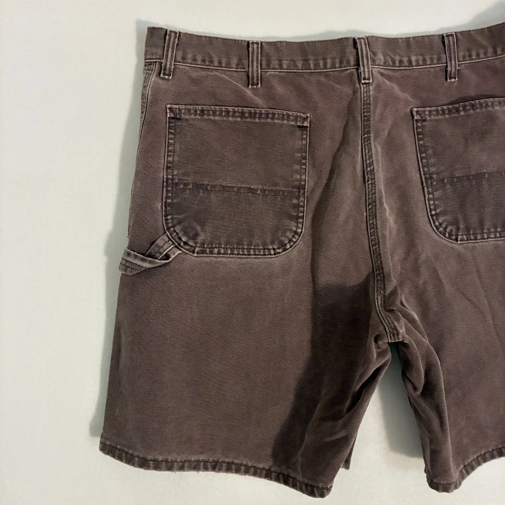 Vintage 90s Carhartt Carpenter Shorts Mens Size 42 (Fits 40) Union Made B24 BRG‎